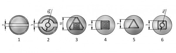Tarkastusluukku PTL 10 mm kolmiolukko