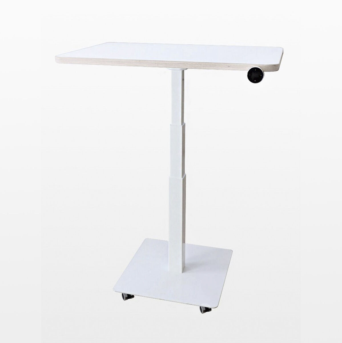 Sähköpöytä 90x60cm, valkoinen