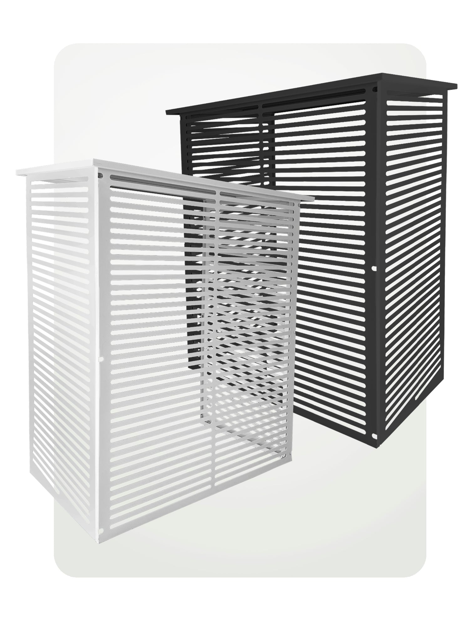 Vesi-ilmalämpöpumpun suojakotelo