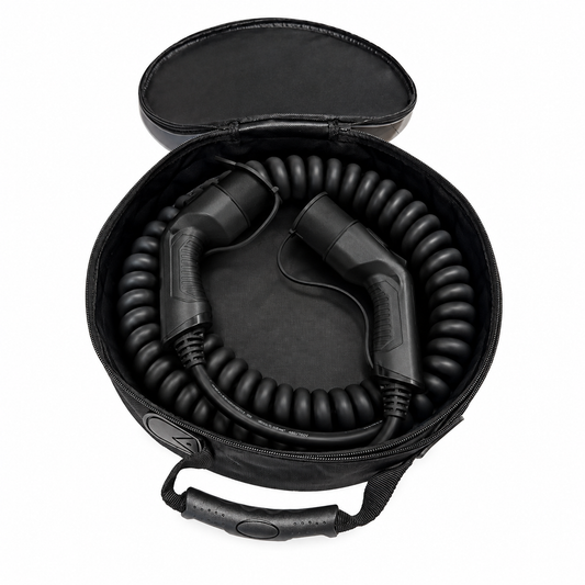 Sähköauton latauskaapeli 11 kW Type 2 – spiraali