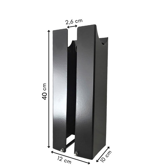 HCH -laturin teline musta 40cm