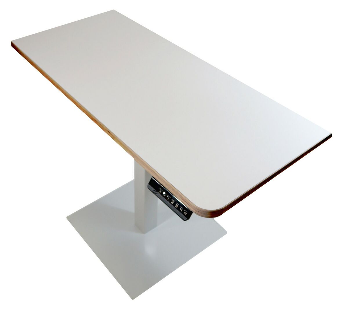 Sähköpöytä 110x60cm, runko ja suuri pöytätaso